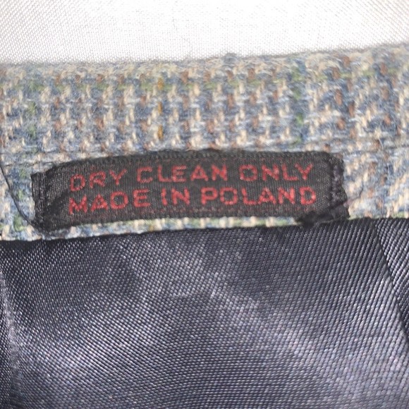 Hanover Square Parisian Men’s Vintage 2 Button Wool Sport Coat Jacket Blazer 42R - Picture 4 of 8